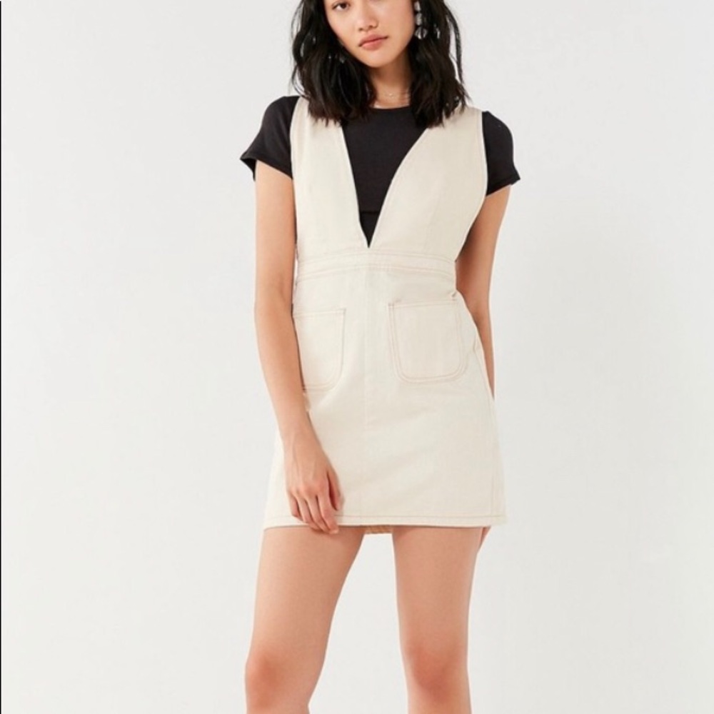 BDG denim overall dress